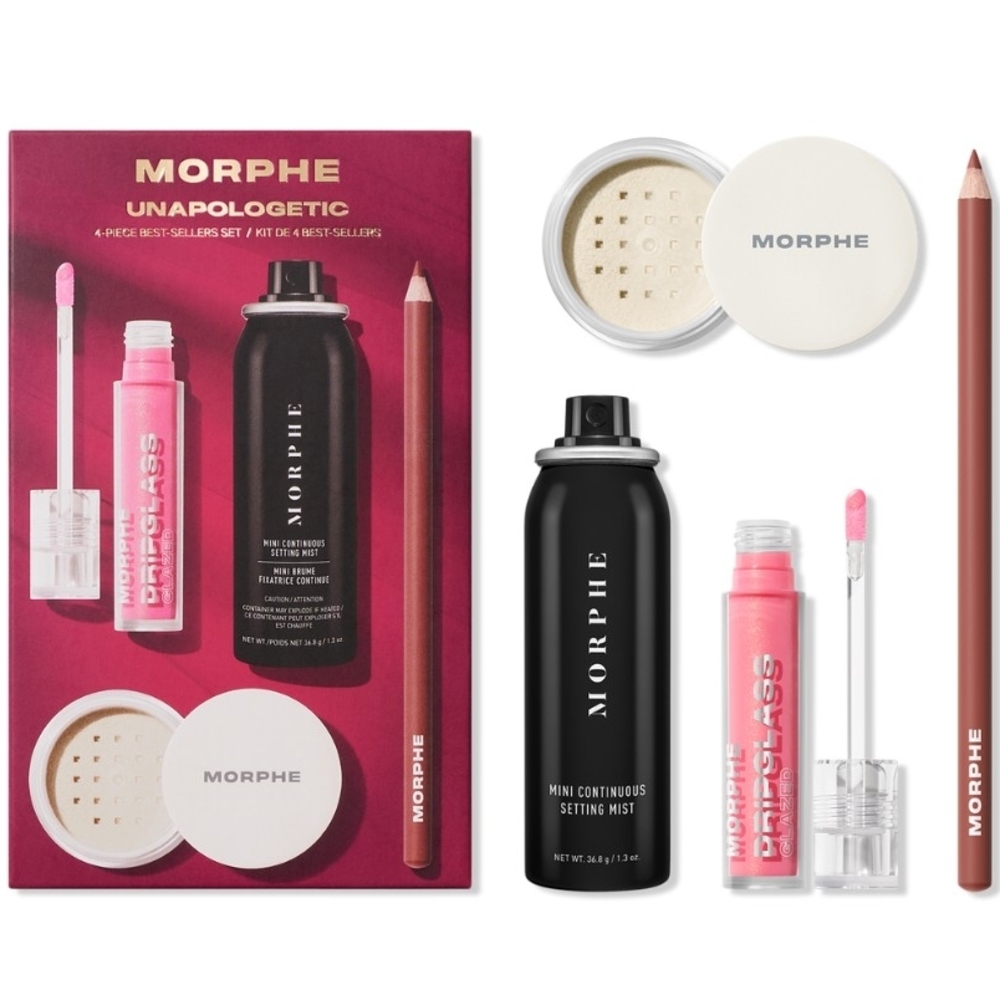 Morphe Unapologetic 4 Piece Makeup Set - 🆕